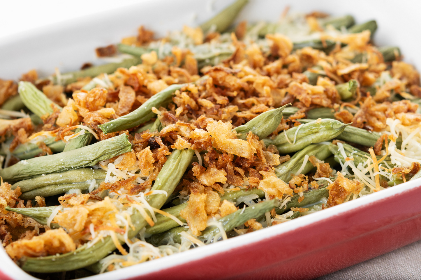 Green Bean Casserole Recipe Card