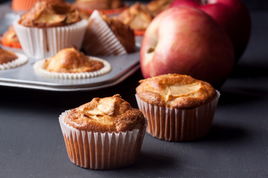 Apple Muffins Recipe Card